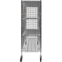 Chariot de s&eacute;curit&eacute;, Chrom&eacute;, 60" x 69" x 24", Capacit&eacute; 500 lb Groupe Generik