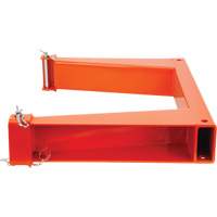 Supports en U empilables, 25" la x 4" p, Capacit&eacute; de 10 000 lb Groupe Generik