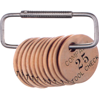 Anneaux fendus pour &eacute;tiquettes, 3", Acier Groupe Generik