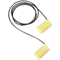 E-A-Rsoft Yellow Neons  Metal Detectable Earplugs, Corded, Large, Bulk - Polybag, 33 NRR dB Groupe Generik