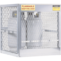 Armoires en aluminium pour bouteilles GPL, nbre de bouteilles: 4, 30" , 32" , 33-1/2" , Argent Groupe Generik