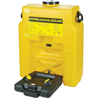 Douche oculaire, Aliment&eacute; par gravit&eacute;, Capacit&eacute; 14 gal., Conformit&eacute; ANSI Z358.1 Groupe Generik