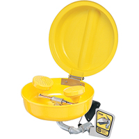 Douche oculaire/faciale avec couvercle, Installation Socle, Bol Plastique Groupe Generik