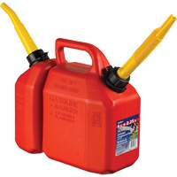 Combo jerrican essence/huile, 2,17 gal. US/8,25 L, Rouge, Conformes aux normes CSA/ULC Groupe Generik
