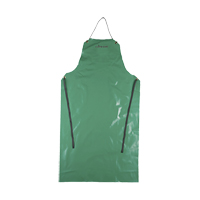 A43 48 Tablier ignifug&eacute; CA-43, Polyester/PVC, 29" lo x 48" la, Vert Groupe Generik