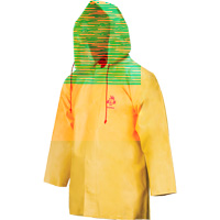 Manteau imperm&eacute;able Neo-slick r&eacute;sistant aux produits chimiques & &agrave; l'acide, Grand, Jaune, N&eacute;opr&egrave;ne Groupe Generik
