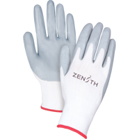 Gants l&eacute;gers enduits et respirants, 7/Petit, R&ecirc;vetement Mousse de nitrile, Calibre 13, Enveloppe en Polyester Groupe Generik