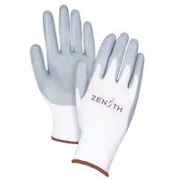 Gants l&eacute;gers enduits et respirants, 9/Grand, R&ecirc;vetement Mousse de nitrile, Calibre 13, Enveloppe en Polyester Groupe Generik