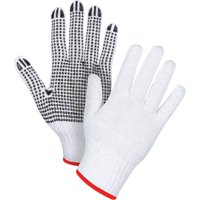 Dotted String Knit Gloves, Poly/Cotton, Single Sided, 7 Gauge, Small Groupe Generik