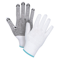 Dotted String Knit Gloves, Poly/Cotton, Single Sided, 7 Gauge, X-Large Groupe Generik