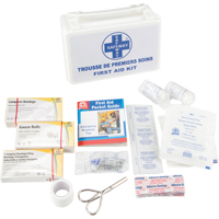 Trousse de premiers soins, Dispositif m&eacute;dical Classe 1, Boîte en plastique Groupe Generik