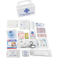 Trousse de premiers soins, Dispositif m&eacute;dical Classe 1, Boîte en plastique Groupe Generik