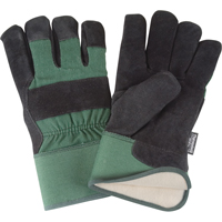 Gants d'ajusteur doubl&eacute;s pour l'hiver &agrave; chaleur sup&eacute;rieure, 2T-Grand, Paume en Cuir de vache refendu, Doublure en Thinsulate Groupe Generik