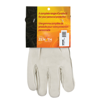 Standard-Duty Winter-Lined Driver's Gloves, 2X-Large, Grain Cowhide Palm, Fleece Inner Lining Groupe Generik
