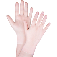 Gants jetables, Petit, Vinyle, 4,5 mils, Sans poudre, Transparent, Classe 2 Groupe Generik