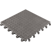 Tapis ErgoDeck Soft No 566, PVC, 1-1/2' la c, 1-1/2' lo, 7/8" &eacute;paisseur, Charbon Groupe Generik