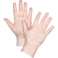 Gants jetables &eacute;conomiques, Petit, Poly&eacute;thyl&egrave;ne, 1 mil, Sans poudre, Transparent Groupe Generik