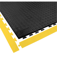 Tapis Rejuvenator Connect No 502, Polyur&eacute;thane, 3' la c, 3' lo, 5/8" &eacute;paisseur, Noir Groupe Generik