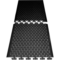 Tapis Rejuvenator Connect No 502, Polyur&eacute;thane, 3' la c, 3' lo, 5/8" &eacute;paisseur, Noir Groupe Generik