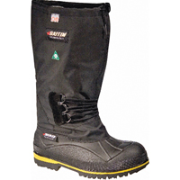 Bottes De Travail D'Hiver Driller, Caoutchouc oarpr&egrave;ne, Embout Acier, Semelle R&eacute;sistant aux perforations, Pointure 7 Groupe Generik