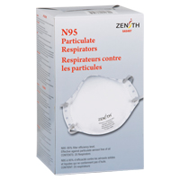 Particulate Respirators, N95, NIOSH Certified, Medium/Large Groupe Generik