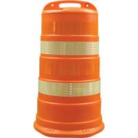 Barils pour canalisation du trafic Trailboss, Hauteur 41,27'', Orange Groupe Generik