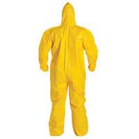Hooded Coveralls, Tychem&reg; 2000, 2X-Large, Yellow Groupe Generik