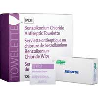 Benzalkonium Chloride Wipes, Towelette, Antiseptic Groupe Generik