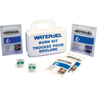 Trousses d'urgence pour brûlures Water Jel, Boîte en plastique de 10 unit&eacute;s, Classe 2 Groupe Generik