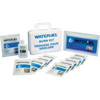 Trousses d'urgence pour brûlures Water Jel, Boîte en plastique de 36 unit&eacute;s, Classe 2 Groupe Generik