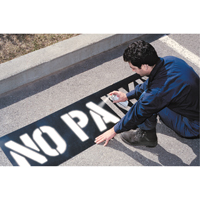 Pochoirs pour parc de stationnement, Anglais, 12" Groupe Generik