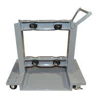 Supports mobiles pour bouteilles, Roues Polyol&eacute;fine, Base de 24" la x 40" lo, 1600 lb Groupe Generik