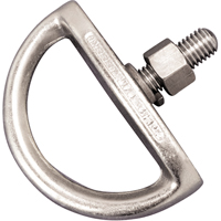 Boulon d'ancrage permanents en D de Miller, Boulonn&eacute;/Anneau en D, Usage Permanent Groupe Generik