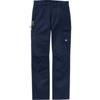 Performance Shop Pants, Canvas/Cotton/Polyester, Navy Blue, Size 30, 37 Inseam Groupe Generik
