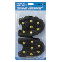 Heavy-Duty Anti-Slip Ice Cleats, Steel, Stud Traction, Medium Groupe Generik