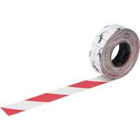 Ruban antid&eacute;rapant de premi&egrave;re qualit&eacute;, 2" x 60', Rouge & blanc Groupe Generik