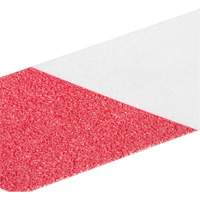 Ruban antid&eacute;rapant de premi&egrave;re qualit&eacute;, 2" x 60', Rouge & blanc Groupe Generik