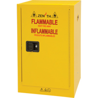 Armoire pour produits inflammables, 12 gal., 1 Porte(s), 23" La x 35" h x 18" p Groupe Generik