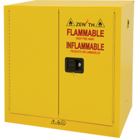 Armoire pour produits inflammables, 22 gal., 2 Porte(s), 35" La x 35" h x 22" p Groupe Generik