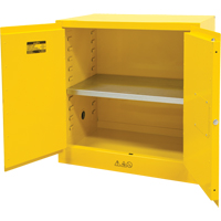 Armoire pour produits inflammables, 22 gal., 2 Porte(s), 35" La x 35" h x 22" p Groupe Generik