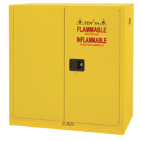 Armoire pour produits inflammables, 24 gal., 2 Porte(s), 43" La x 44" h x 12" p Groupe Generik