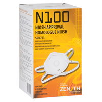 Particulate Respirator, N100, NIOSH Certified, Medium/Large Groupe Generik