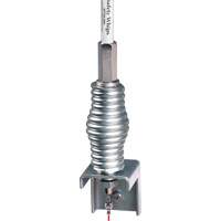 Support porte-drapeau Safety Whip, Fixation Ressort Groupe Generik