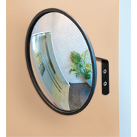 Miroir convexe avec support, Int&eacute;rieur/Ext&eacute;rieur, Diam&egrave;tre 12" Groupe Generik