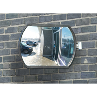 Miroir convexe rectangulaire/rond avec bras t&eacute;lescopique, 12" h x 18" la, Int&eacute;rieur/Ext&eacute;rieur Groupe Generik