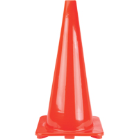 C&ocirc;nes de signalisation, 28", Orange Groupe Generik