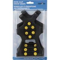 Anti-Slip Ice Cleats, Steel, Stud Traction, Medium Groupe Generik