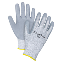 Gants &eacute;lastiques sans coutures r&eacute;sistants &agrave; la coupe, Taille 2T-Grand/11, Calibre 13, Rev&ecirc;tement Nitrile, Enveloppe en PEHP, ANSI/ISEA 105 niveau 2/EN 388 niveau 3 Groupe Generik