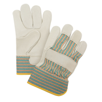 Gants pour ajusteur r&eacute;sistant &agrave; l'abrasion, Moyen, Paume en Cuir fleur de vache Groupe Generik