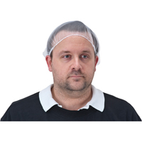 Hair Nets, Nylon, 18", White Groupe Generik